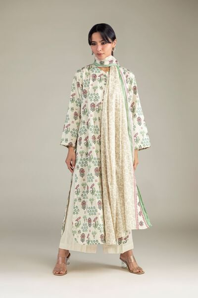 Cambric | Floral Cambric Kurta | USD 35.00