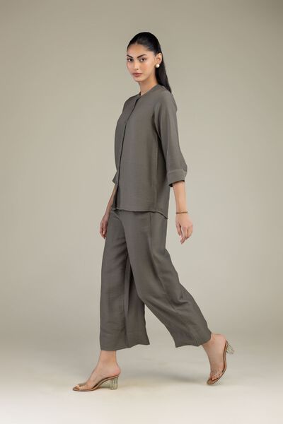 Dyed | Crepe | Solid Crepe Trousers | USD 17.50