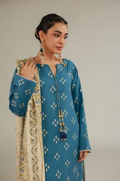 Raw Silk | 3 Piece Co-ord Set | USD 57.50