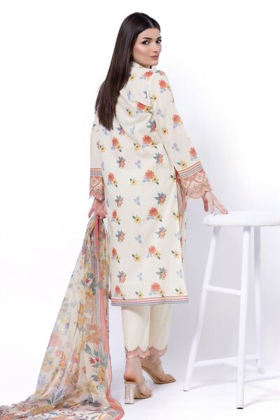 Embroidered | Lawn | Fabrics 3 Piece | USD 22.50