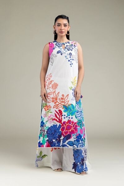 Printed | Cotton Dobby | Summer Floral Pants | USD 30.00