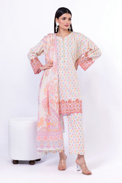 Embroidered | Lawn | Fabrics 3 Piece | USD 16.50
