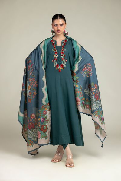 Embroidered | Raw Silk | Raw Silk Shalwar | USD 9.00