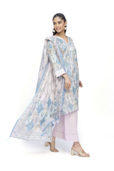 Embroidered | Lawn | Fabrics 3 Piece | USD 45.00