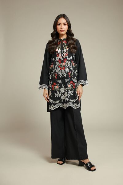 Embroidered | Cotton Dobby | Fabrics 2 Piece | Top and Bottom | USD 40.00