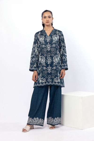 Embroidered | Light Khaddar | Fabrics 2 Piece | Top and Bottom | USD 25.00