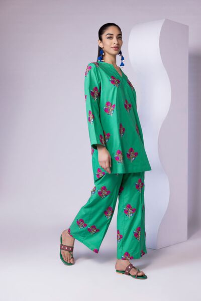 Embroidered | Dobby | Pants | USD 25.00