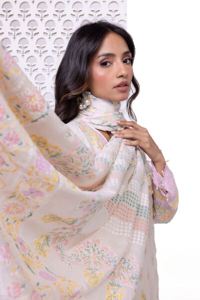 Printed | Tusser Silk | Dupatta | USD 12.00