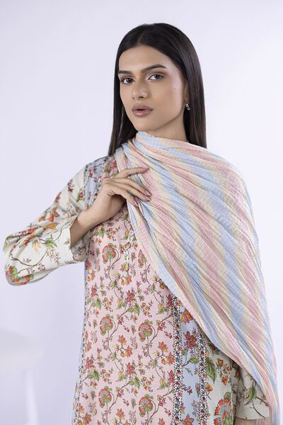 Printed | Voile | Dupatta | USD 20.00