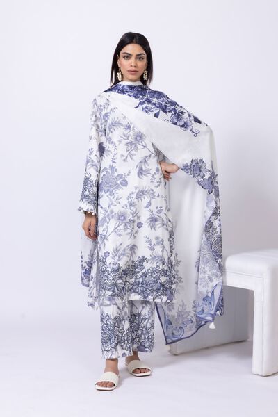 Embroidered | Crosshatch Poplin | Kurta | USD 35.00