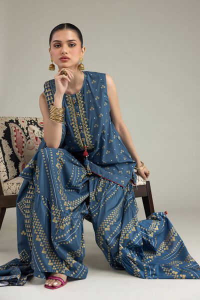 Embroidered | Cambric | Cambric Co-ords Set | USD 30.00