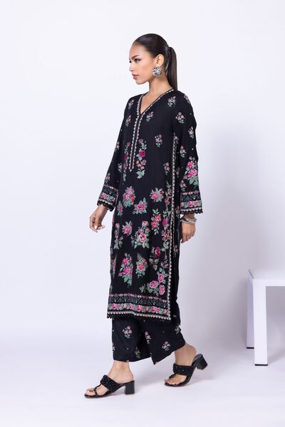 Embroidered | Polyester Crinkle Chiffon | Kurta | USD 30.00