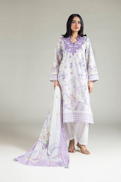 Embroidered | Textured Lawn | Fabrics 3 Piece | USD 45.00