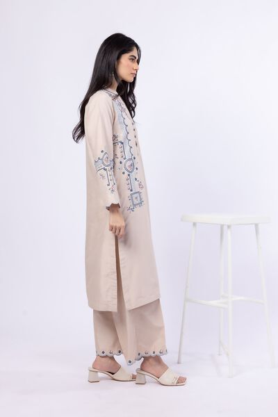 Embroidered | Raw Silk | Pants | USD 12.50