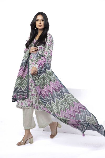 Embroidered | Lawn | Fabrics 3 Piece | USD 17.50