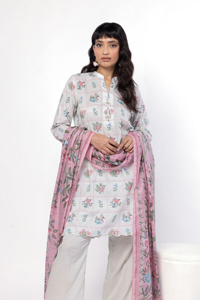 Embroidered | Lawn | Fabrics 3 Piece | USD 50.00