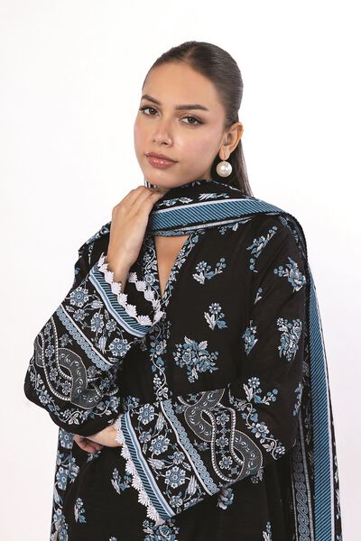 Printed |Light Khaddar | Fabrics 3 Piece | USD 17.50