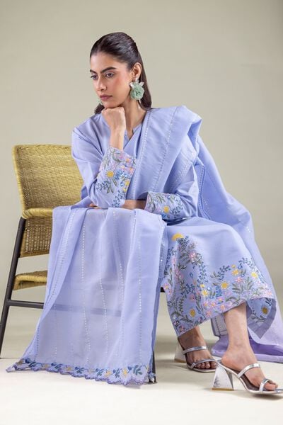 Embroidered | Mesuri | Floral Longline Kurta | USD 16.50