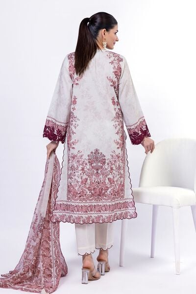 Embroidered | Cambric | Fabrics 3 Piece | USD 45.00