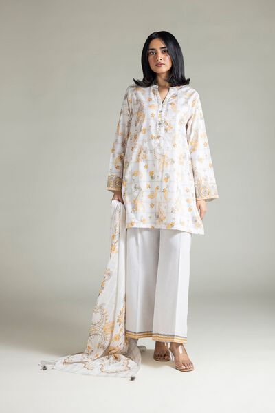 Embroidered | Textured Lawn | Fabrics 3 Piece | USD 22.50