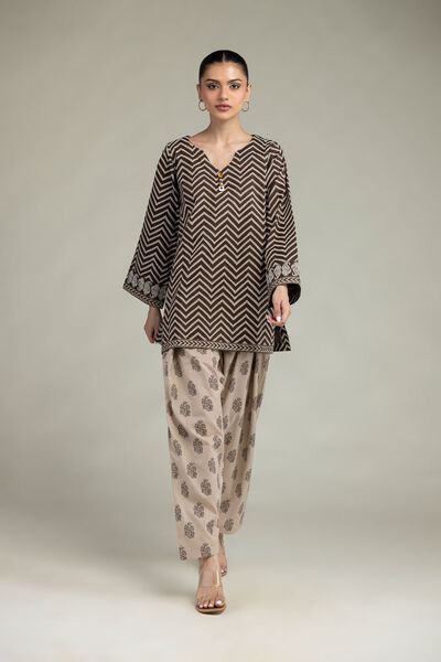 Cambric | Beige Cambric Shalwar | USD 35.00
