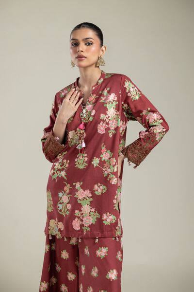 Raw Silk | 2-Piece Co-ord Set | USD 27.00
