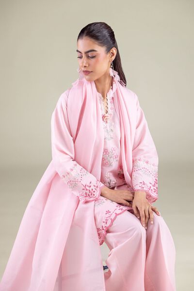Embroidered | Mesuri | Draped Floral Dupatta | USD 20.00