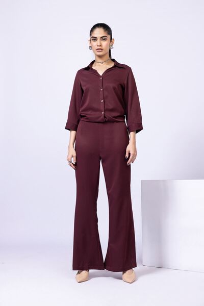Dyed | Polyester Twill | Trousers | USD 6.00