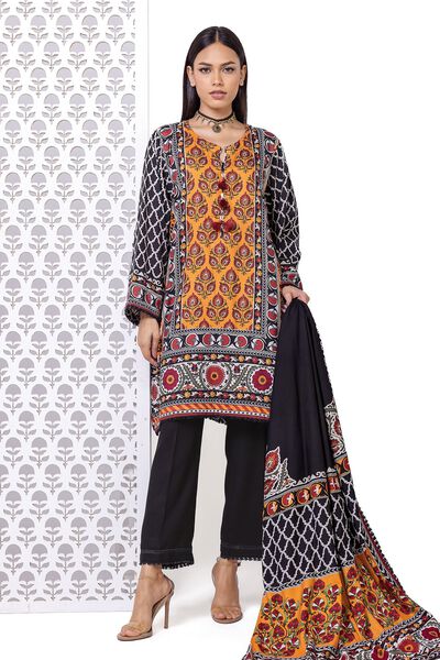 Printed | Marina Twill | Fabrics 3 Piece | USD 10.50