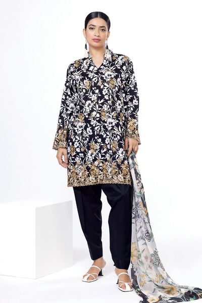 Embroidered | Cambric | Fabrics 3 Piece | USD 27.50