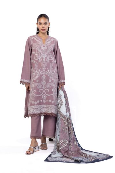 Embroidered | Khaddar | Fabrics 3 Piece | USD 27.50