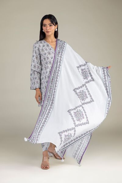 Printed | Lawn | Floral Lawn Dupatta | USD 30.00