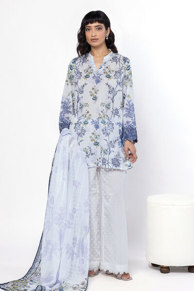 Embroidered | Lawn | Fabrics 3 Piece | USD 50.00