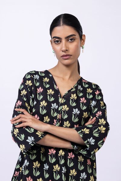 Printed | Ripple Crinkle | Kurta | USD 25.00