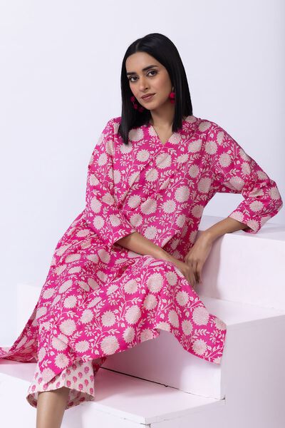 Printed | Cambric | Kurta | USD 14.00