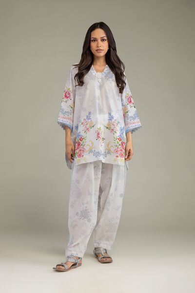 Printed | Cambric | Floral Cambric Pants | USD 30.00