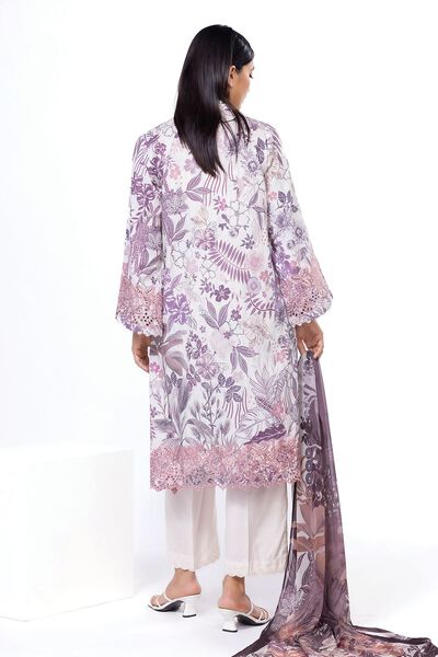 Embroidered | Cambric | Fabrics 3 Piece | USD 25.00