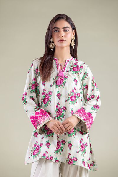 Embroidered | Cambric | Kurta | USD 35.00