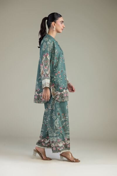 Printed | Cambric | Floral Cambric Pants | USD 30.00