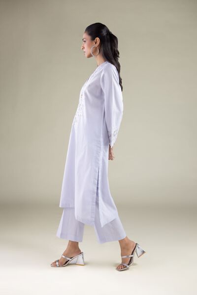 Embroidered | Cotton Dobby | Pants | USD 25.00