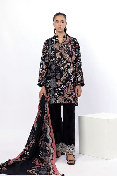 Embroidered | Light Khaddar | Fabrics 3 Piece | USD 35.00