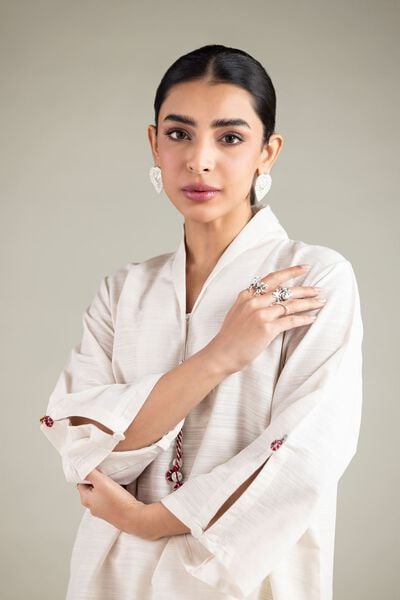 Dyed | Textured Cotton | Kurta | USD 30.00