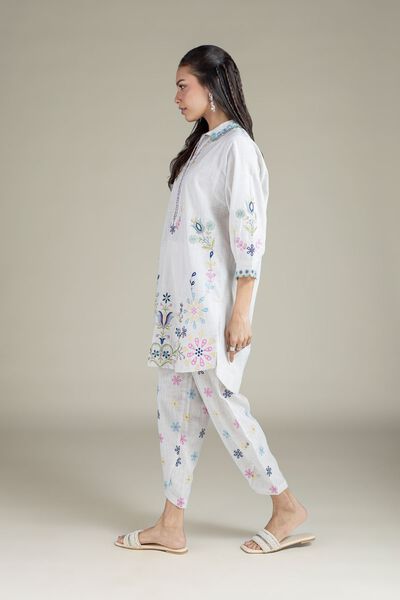 Embroidered | Heavy Textured Cotton | Shalwar | USD 12.50