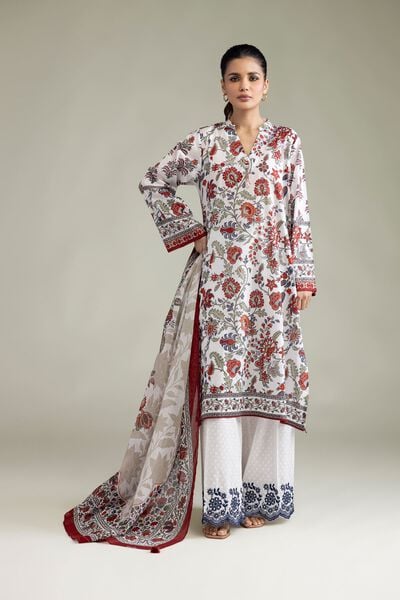 Embroidered | Lawn | Fabrics 3 Piece | USD 45.00