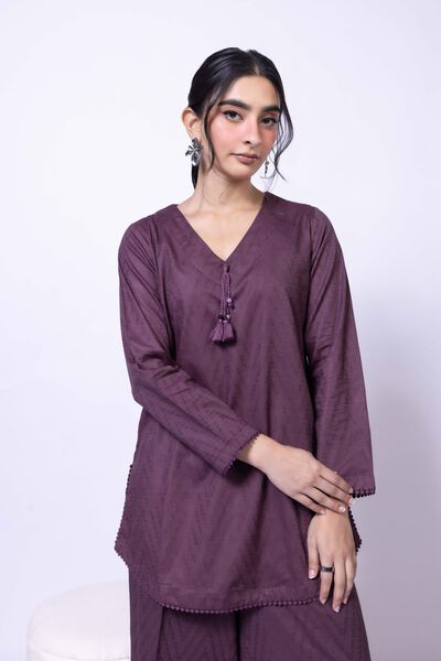 Dyed | Jacquard | Kurta | USD 30.00