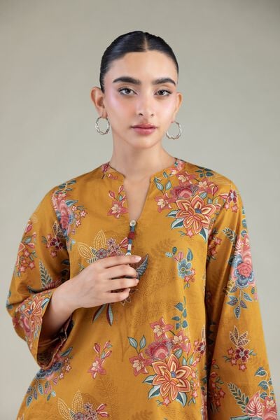 Printed | Cambric | Floral Cambric Kurta | USD 35.00