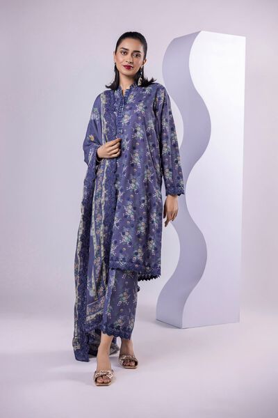 Embroidered | Russian Raw Silk | Shalwar | USD 7.50