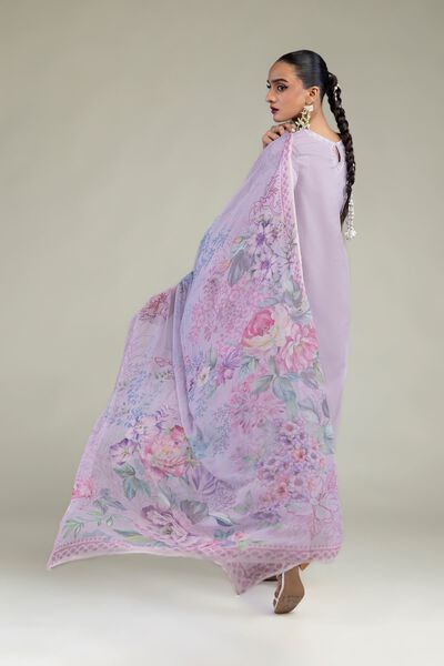 Embroidered | Chiffon | Chiffon Floral Dupatta | USD 30.00