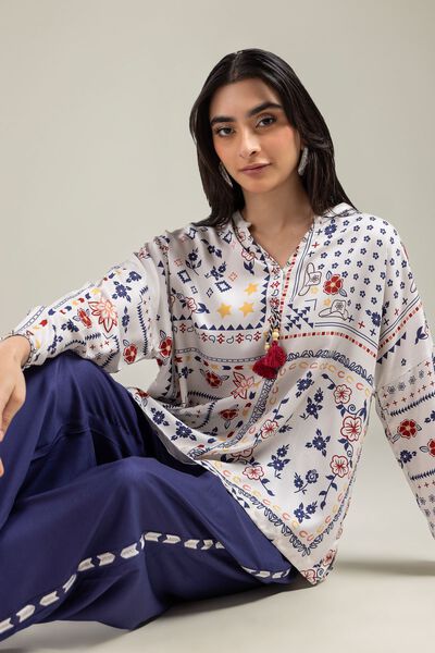 Embroidered | Viscose Crepe | Blouse | USD 17.50