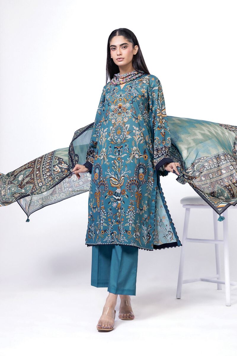 Printed | Lawn | Fabrics 3 Piece | null